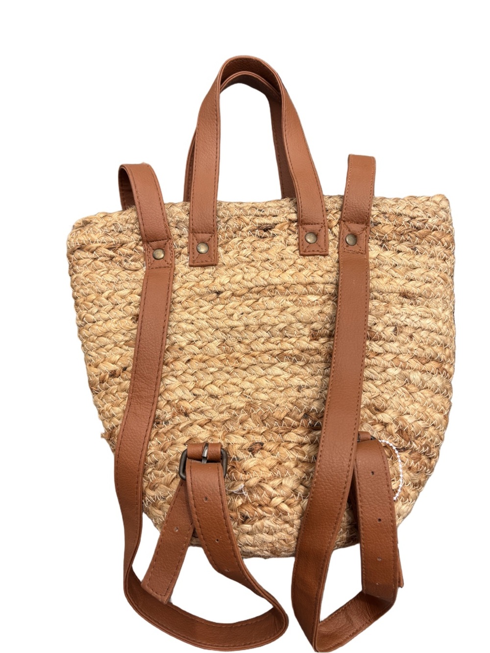 NWT XIX Palms Shore Break Picnic Cooler Backpack -Jute Natural Tan - Picture 3 of 7